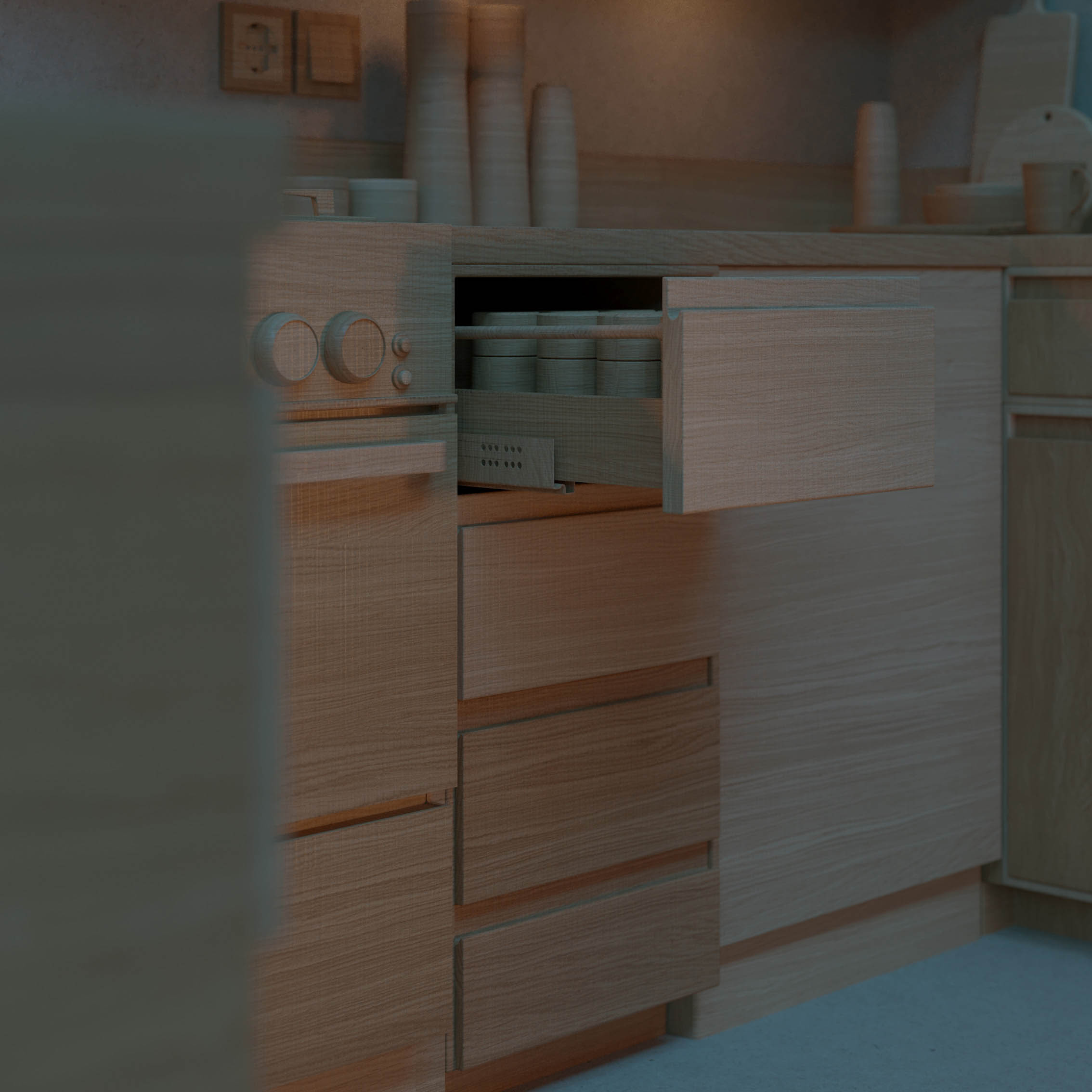 Wooden Kitchen